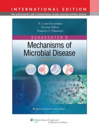 Cover image: Schaechter's Mechanisms of Microbial Disease 5th edition 9781451100051