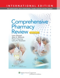 Cover image: Comprehensive Pharmacy Review 8th edition 9781451175745