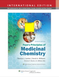 Cover image: Foye's Principles of Medicinal Chemistry 7th edition 9781451175721