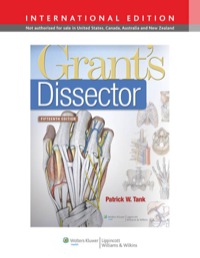 Cover image: Grant's Dissector 15th edition 9781451175660