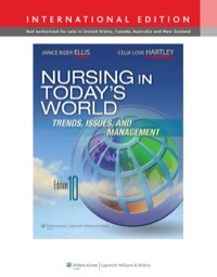 Cover image: Nursing in Today's World 10th edition 9781451118209