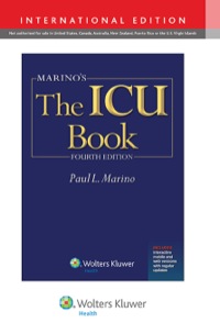 Cover image: Marino's The ICU Book International Edition 4th edition 9781451188691