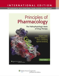 Cover image: Principles of Pharmacology: The Pathophysiologic Basis of Drug Therapy 3rd edition 9781451118056