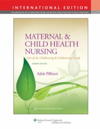 Cover image: Maternal and Child Health Nursing: Care of the Childbearing and Childrearing Family 7th edition 9781451188967