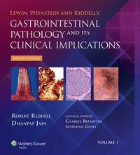 Cover image: Lewin, Weinstein and Riddell's Gastrointestinal Pathology and its Clinical Implications 2nd edition 9780781722162