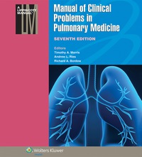 Imagen de portada: Manual of Clinical Problems in Pulmonary Medicine 7th edition 9781451116588