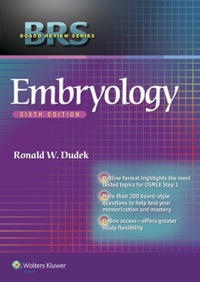 表紙画像: BRS Embryology 6th edition 9781451190380