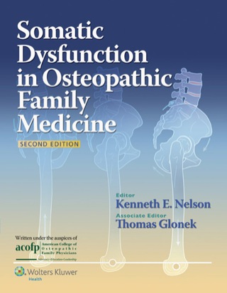 Cover image: Somatic Dysfunction in Osteopathic Family Medicine 2nd edition 9781451103052