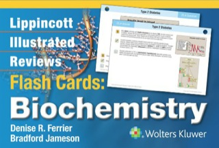 Titelbild: Lippincott Illustrated Reviews Flash Cards: Biochemistry 9781451191110
