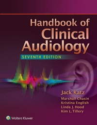 Cover image: Handbook of Clinical Audiology 7th edition 9781451191639