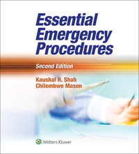 Imagen de portada: Essential Emergency Procedures 2nd edition 9781469891903