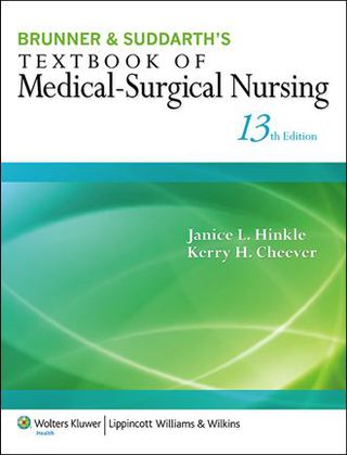 Cover image: Brunner & Suddarth's Textbook of Medical-Surgical Nursing 13th edition 9781451130607