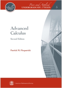 Cover image: Advanced Calculus 9780821847916