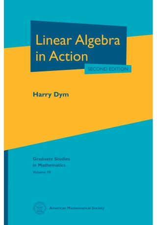 Cover image: Linear Algebra in Action 2nd edition 9781470409081