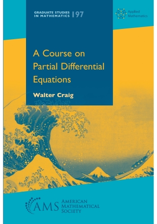 Titelbild: A Course on Partial Differential Equations 9781470442927