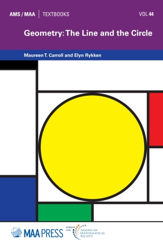Cover image: Geometry: The Line and the Circle 9781470448431