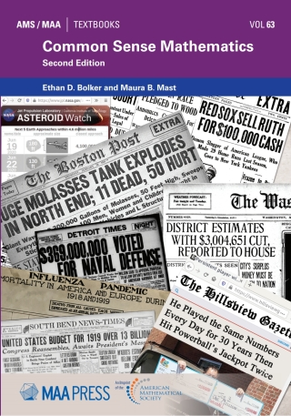 Cover image: Common Sense Mathematics 9781470461348