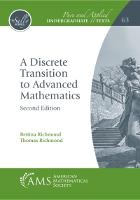 Cover image: A Discrete Transition to Advanced Mathematics 9781470472047