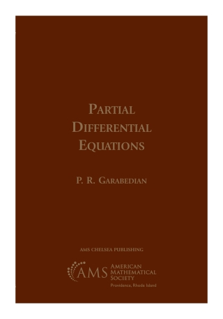 Cover image: Partial Differential Equations 9781470475055