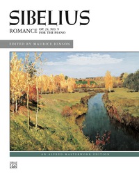 Cover image: Romance, Op. 24, No. 9: Early Advanced Piano Solo 1st edition 9781470619329