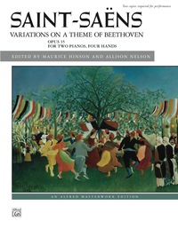 Cover image: Variations on a Theme of Beethoven, Op. 35: Advanced Piano Duet (2 Pianos, 4 Hands) 1st edition 9781470610449