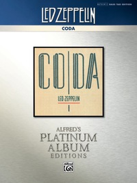 Cover image: Led Zeppelin - Coda Platinum Bass Guitar: Authentic Bass TAB 1st edition 9780739095690