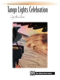 Cover image: Tango Lights Celebration: Intermediate Piano Duet (1 Piano, 4 Hands) 1st edition 9781470610586