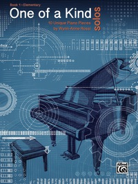 Cover image: One of a Kind Solos, Book 1: 10 Unique Piano Pieces for Elementary Pianists 1st edition 9781470610531