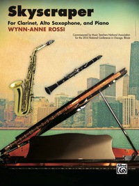 Cover image: Skyscraper: Trio for B-Flat Clarinet, Alto Saxophone and Piano 1st edition 9781470610616