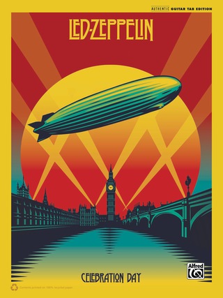 Cover image: Led Zeppelin - Celebration Day: Authentic Guitar TAB Sheet Music Songbook Collection 1st edition 9780739094242