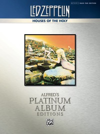 Cover image: Led Zeppelin - Houses of the Holy Platinum Bass Guitar: Authentic Bass TAB 1st edition 9780739095652