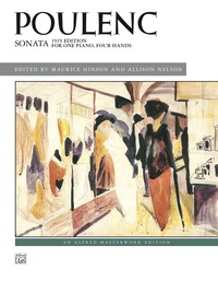 Cover image: Sonata: 1919 Edition for Early Advanced Piano Duet (1 Piano, 4 Hands) 1st edition 9780739092026
