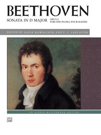 Cover image: Sonata in D Major, Op. 6: Late intermediate Piano Duet (1 Piano, 4 Hands) 1st edition 9780739092644