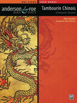 Cover image: Tambourin Chinois (Chinese Drum): Advanced Piano Duets (1 Piano, 4 Hands) 1st edition 9780739092989