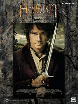Cover image: The Hobbit: An Unexpected Journey: Big Note Piano Sheet Music Selections from the Motion Picture 1st edition 9780739093542