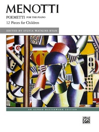 Cover image: Poemetti: 12 Advanced Piano Pieces for Children 1st edition 9781470622848