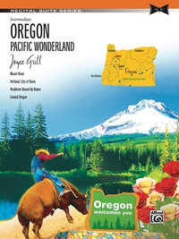 Cover image: Oregon: Pacific Wonderland: Intermediate Piano Suite 1st edition 9781470622961