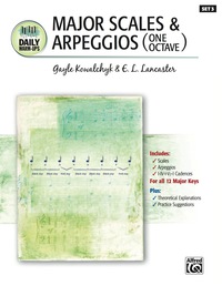 Cover image: Daily Warm-Ups, Set 3, Major Scales & Arpeggios (One Octave): Piano Method for Technique 1st edition 9781470629502