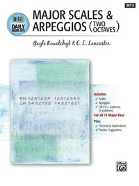 Cover image: Daily Warm-Ups, Set 5, Major Scales & Arpeggios (Two Octaves): Piano Method for Technique 1st edition 9781470629526