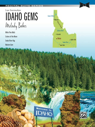 Cover image: Idaho Gems: Late Intermediate Piano Suite 1st edition 9781470622947