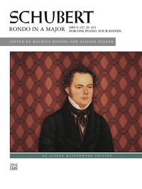 Cover image: Rondo in A Major, Op. 107, D. 951: Piano Duet (1 Piano, 4 Hands) 1st edition 9780739085912