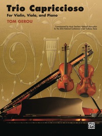 Cover image: Trio Capriccioso: Late Intermediate Trio for Violin, Viola and Piano 1st edition 9781470633455