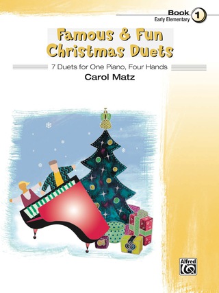 Cover image: Famous & Fun Christmas Duets, Book 1: 7 Early Elementary Duets for One Piano, Four Hands 1st edition 9780739098882
