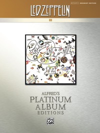 Cover image: Led Zeppelin - III Platinum Album Edition: Drum Set Transcriptions 1st edition 9780739061343
