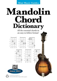Cover image: Mini Music Guides - Mandolin Chord Dictionary: All the Essential Chords in an Easy-to-Follow Format! 1st edition 9781470620523