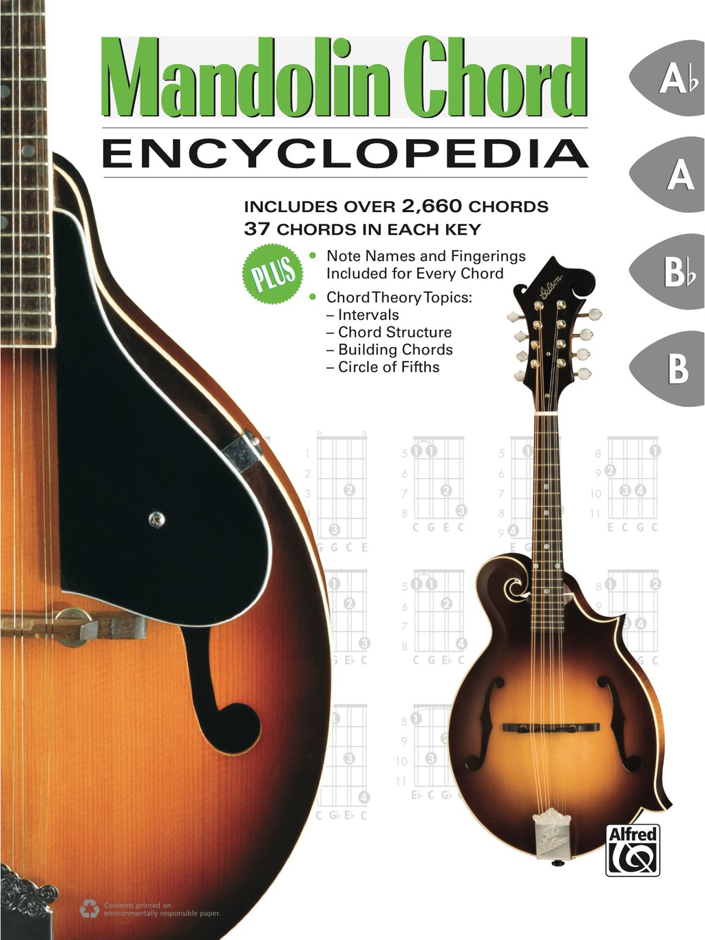Mandolin Chord Encyclopedia: Includes Over 2,660 Chords, 37 Chords in Each Key 1st Edition