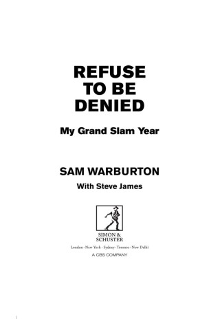 Cover image: Refuse to be Denied: My Grand Slam Year 9781471113086