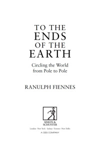 Cover image: To the Ends of the Earth 9781471135705