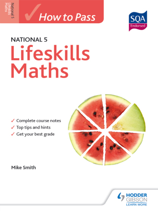 Cover image: How to Pass National 5 Lifeskills Maths 9781471801501