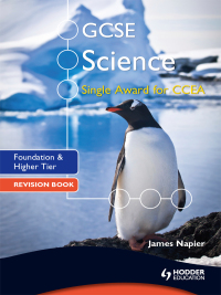 Cover image: GCSE Science Single Award for CCEA: Foundation and Higher Tier Revision Book 9781471827143